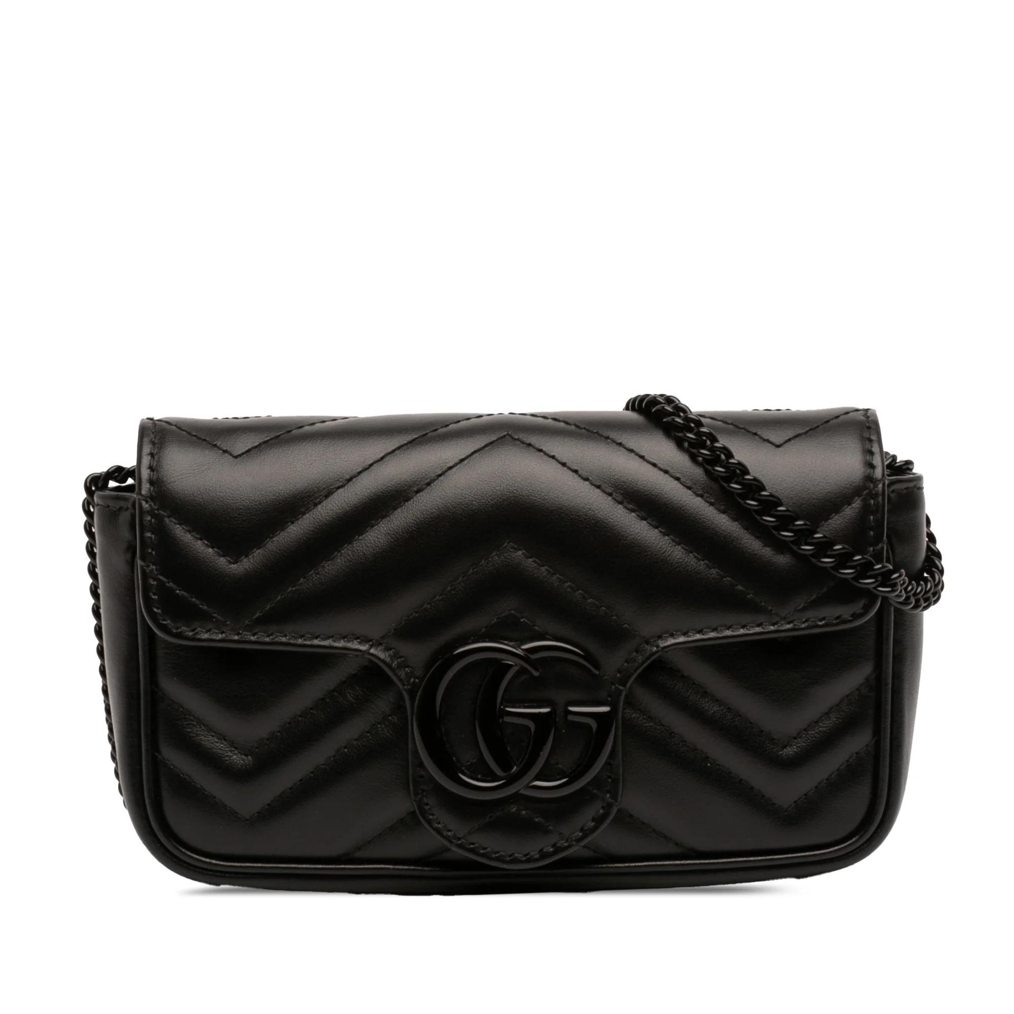 GG Marmont pony-style calfskin bag