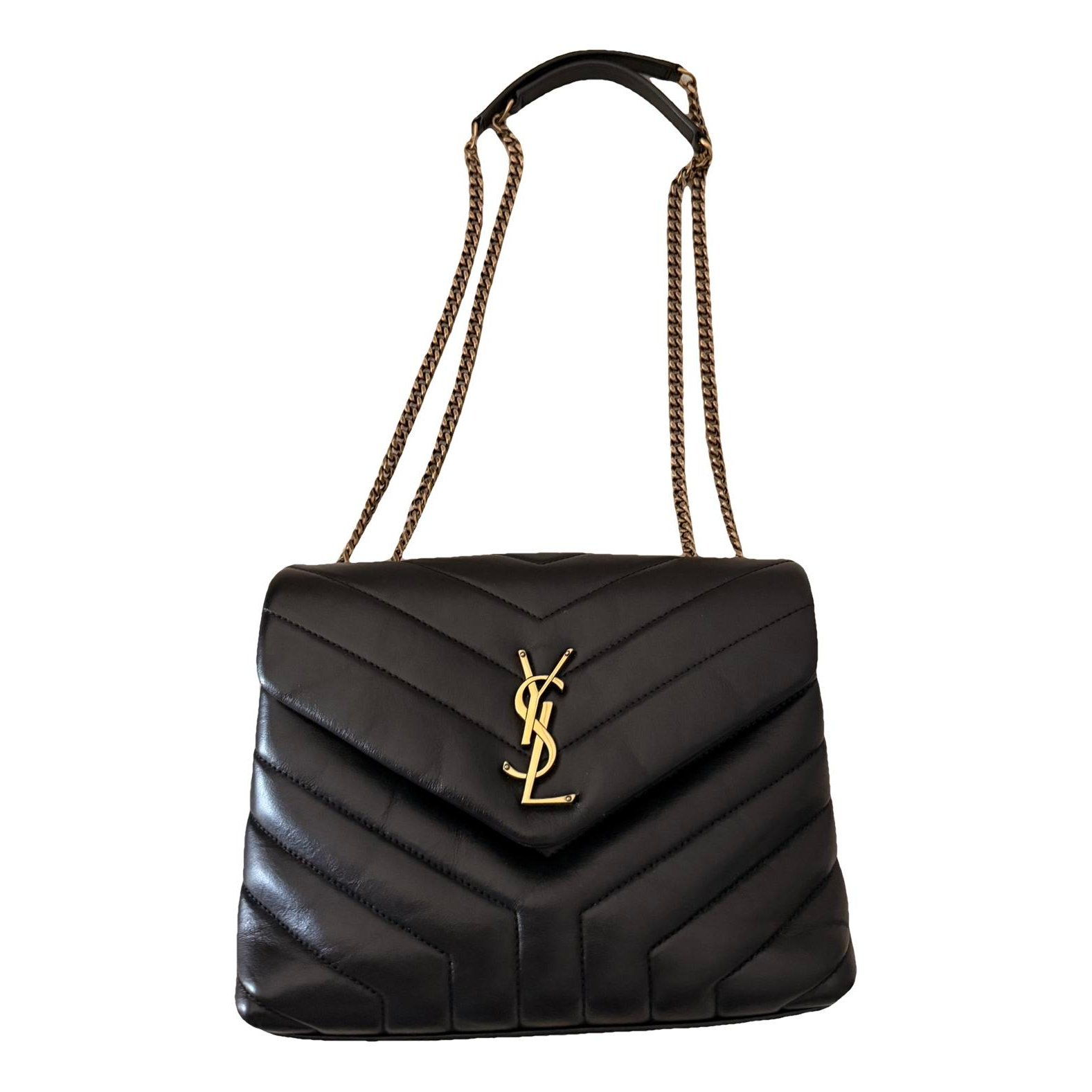 Loulou leather crossbody bag