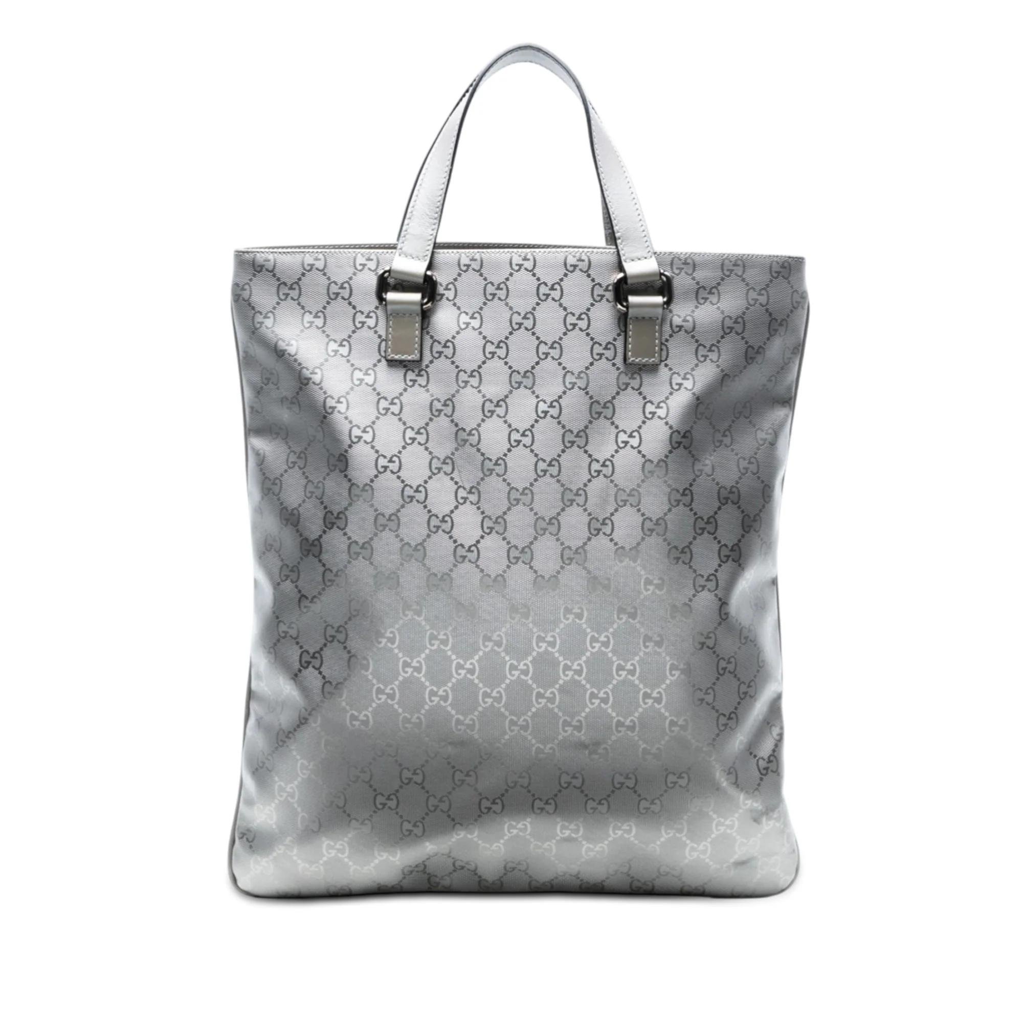 Leather tote