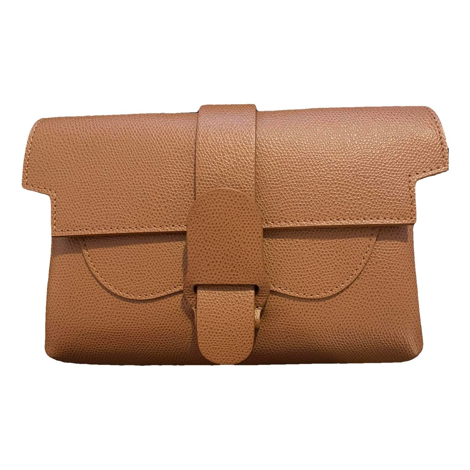 Leather crossbody bag
