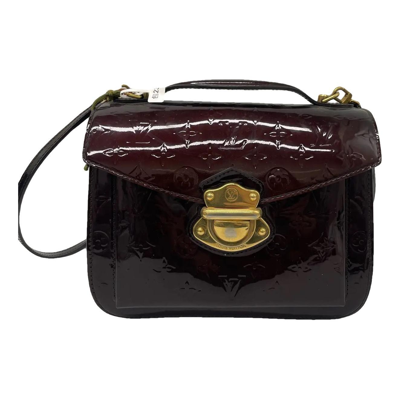 Mirada patent leather handbag