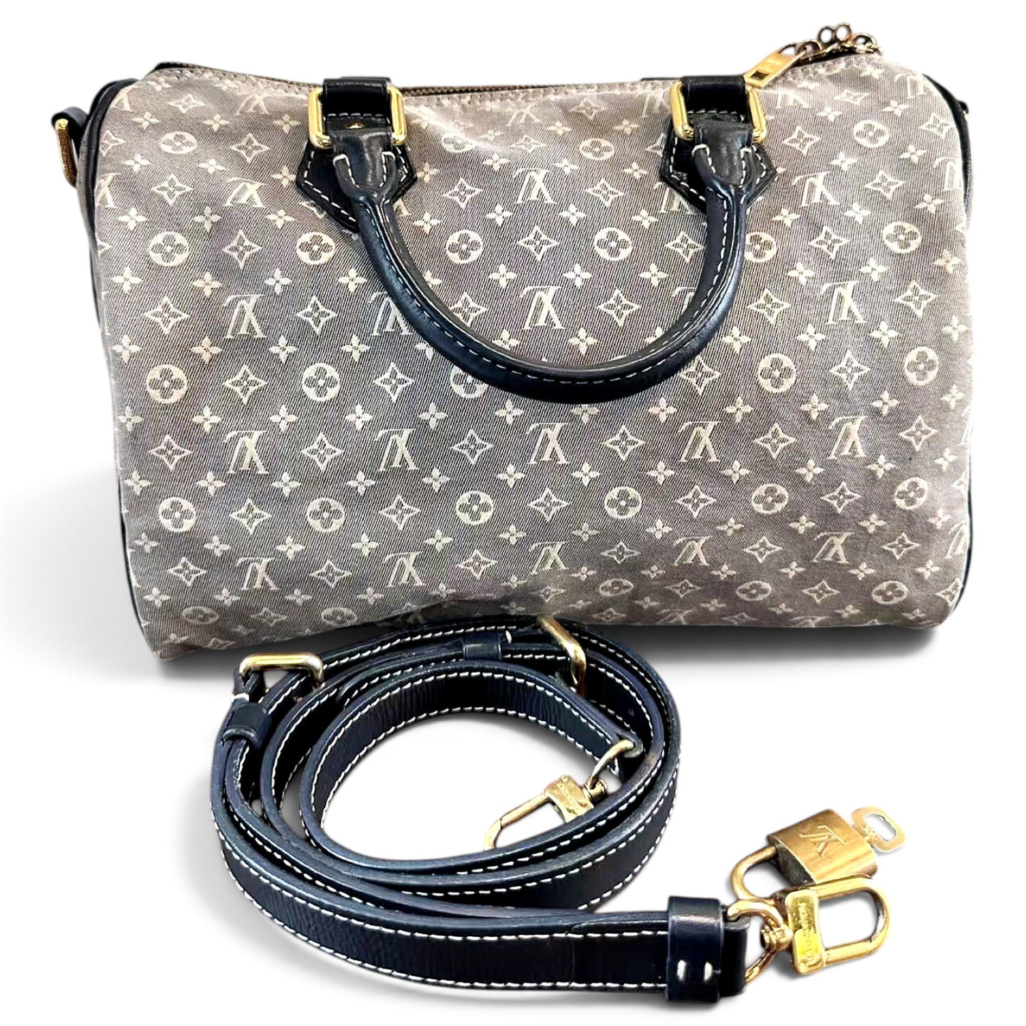 Speedy Bandoulière cloth bowling bag