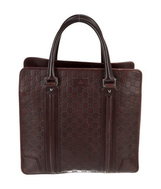 Gucci Gg Signature Tote Vintage