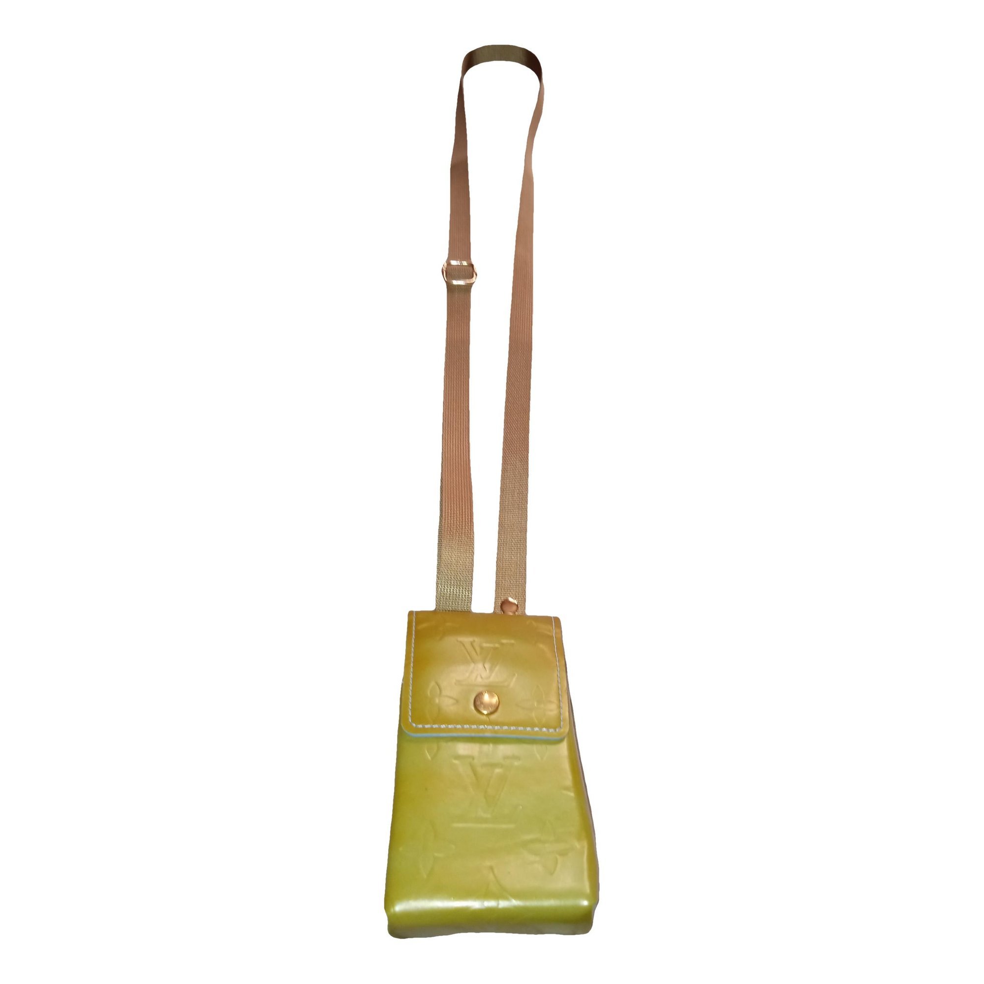 Astor patent leather handbag