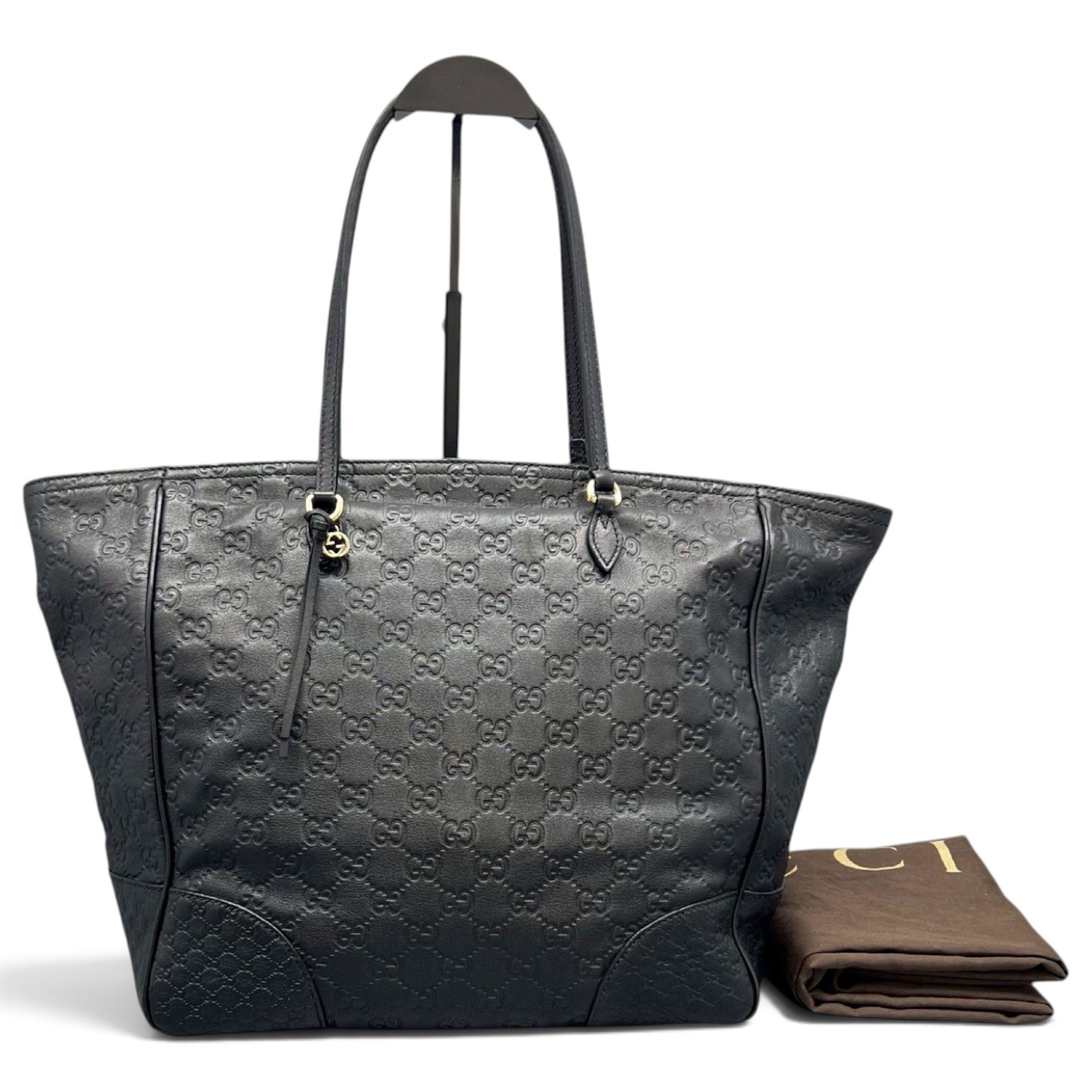 Leather tote