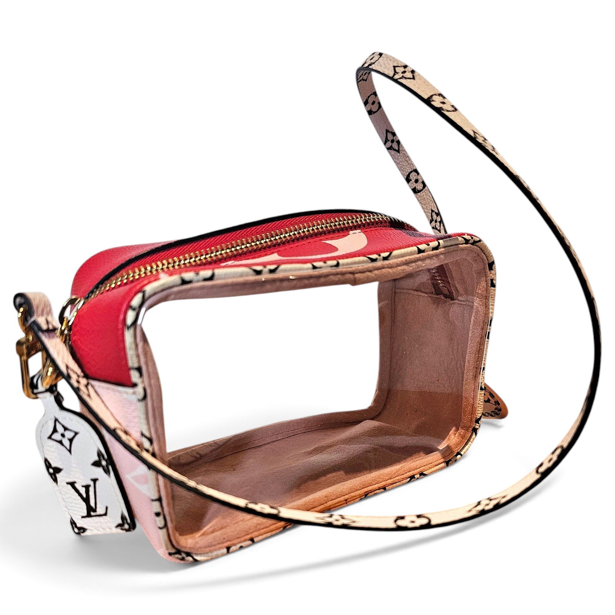 Beach leather handbag