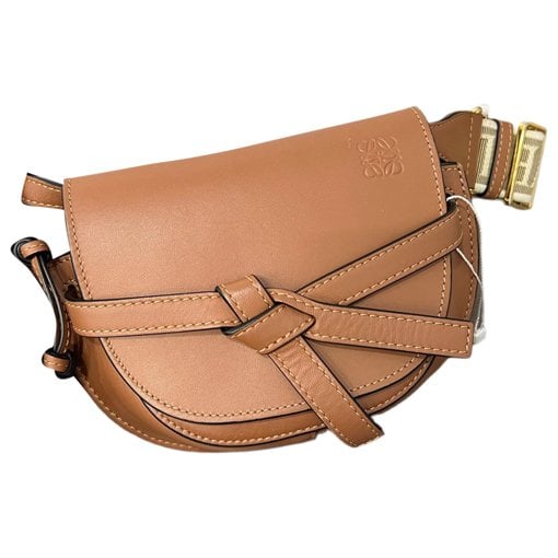 Gate leather crossbody bag