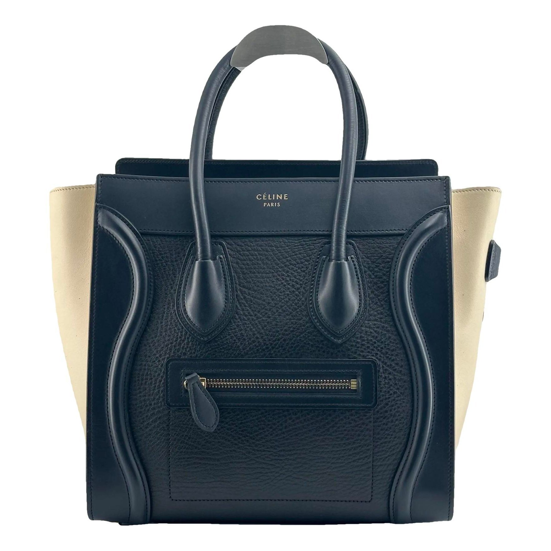 Luggage leather handbag