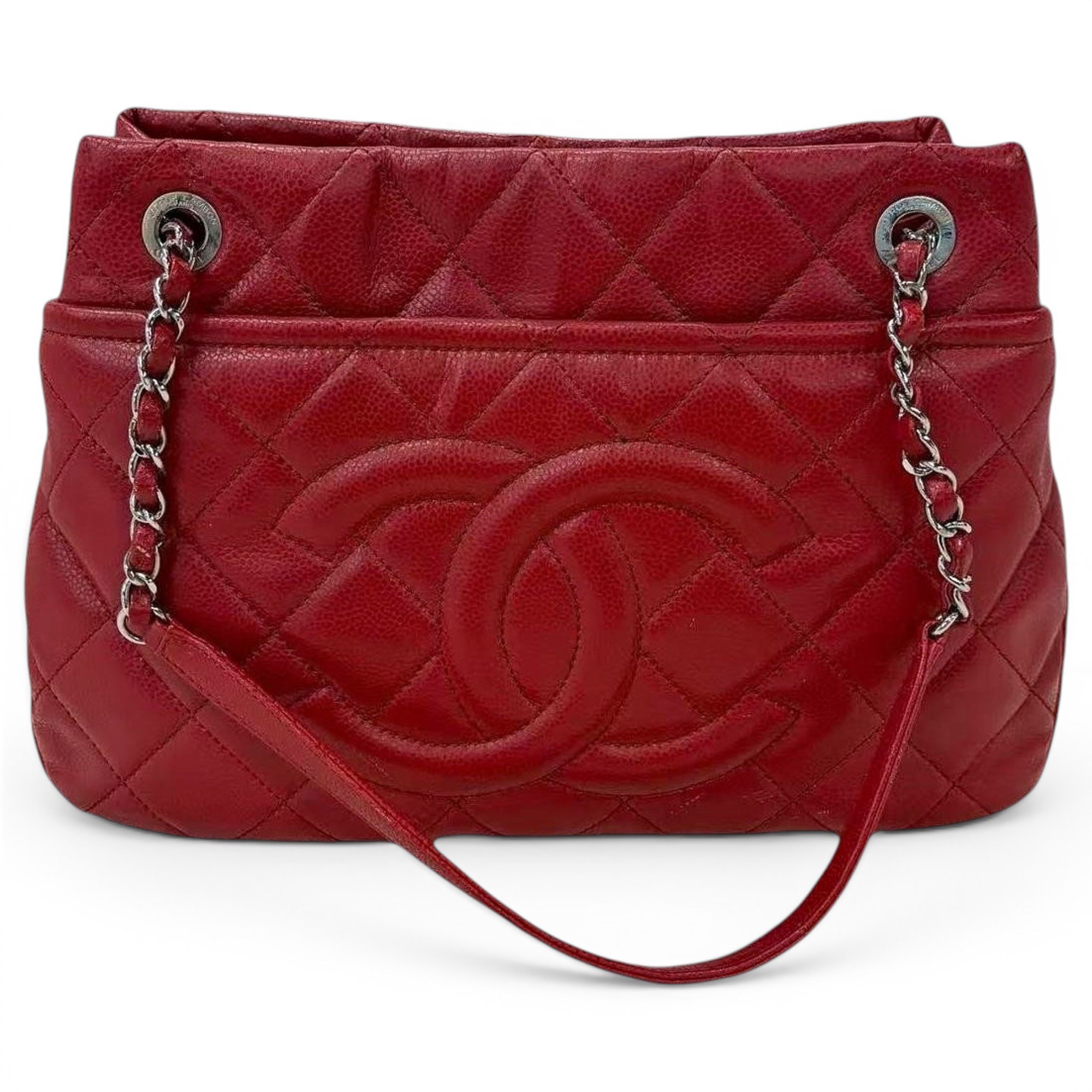 Petite Shopping Tote leather handbag