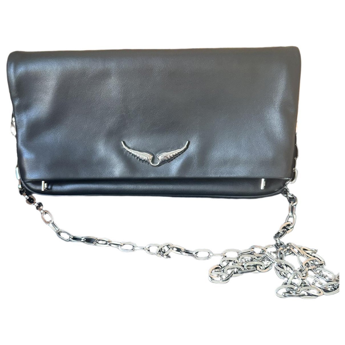 Rock leather crossbody bag