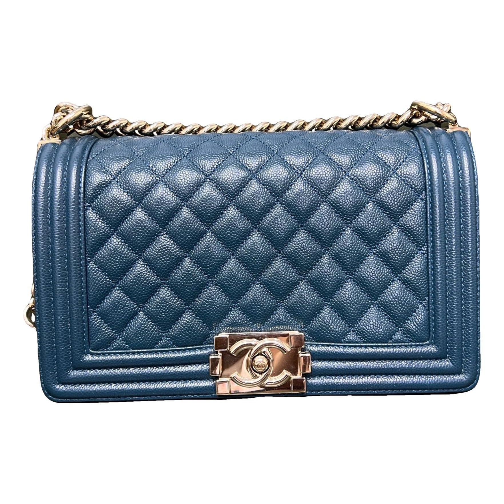 Boy leather crossbody bag