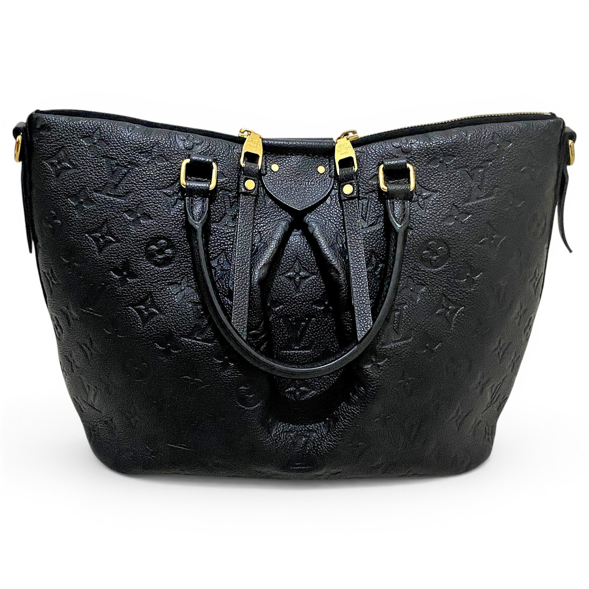 Mazarine leather handbag
