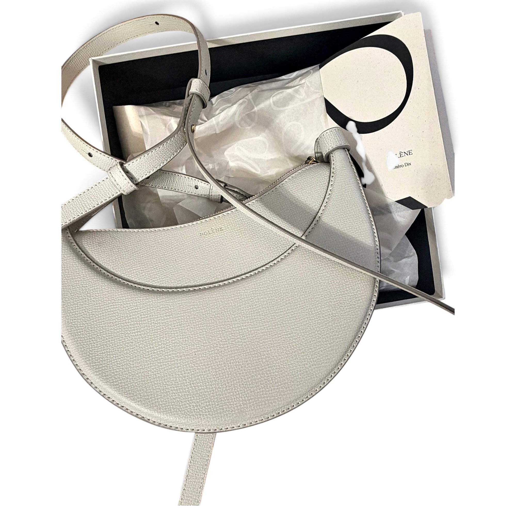 Polene Numéro Dix leather handbag