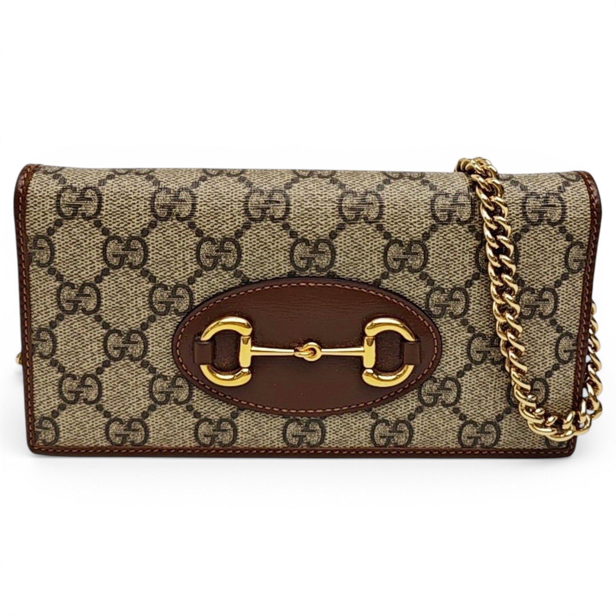 Handle Horsebit 1955 leather handbag
