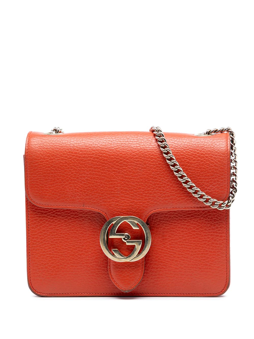 2016-2026 Small Dollar Calfskin Interlocking G crossbody bag