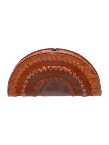 Leather Vintage Bottega Clutch