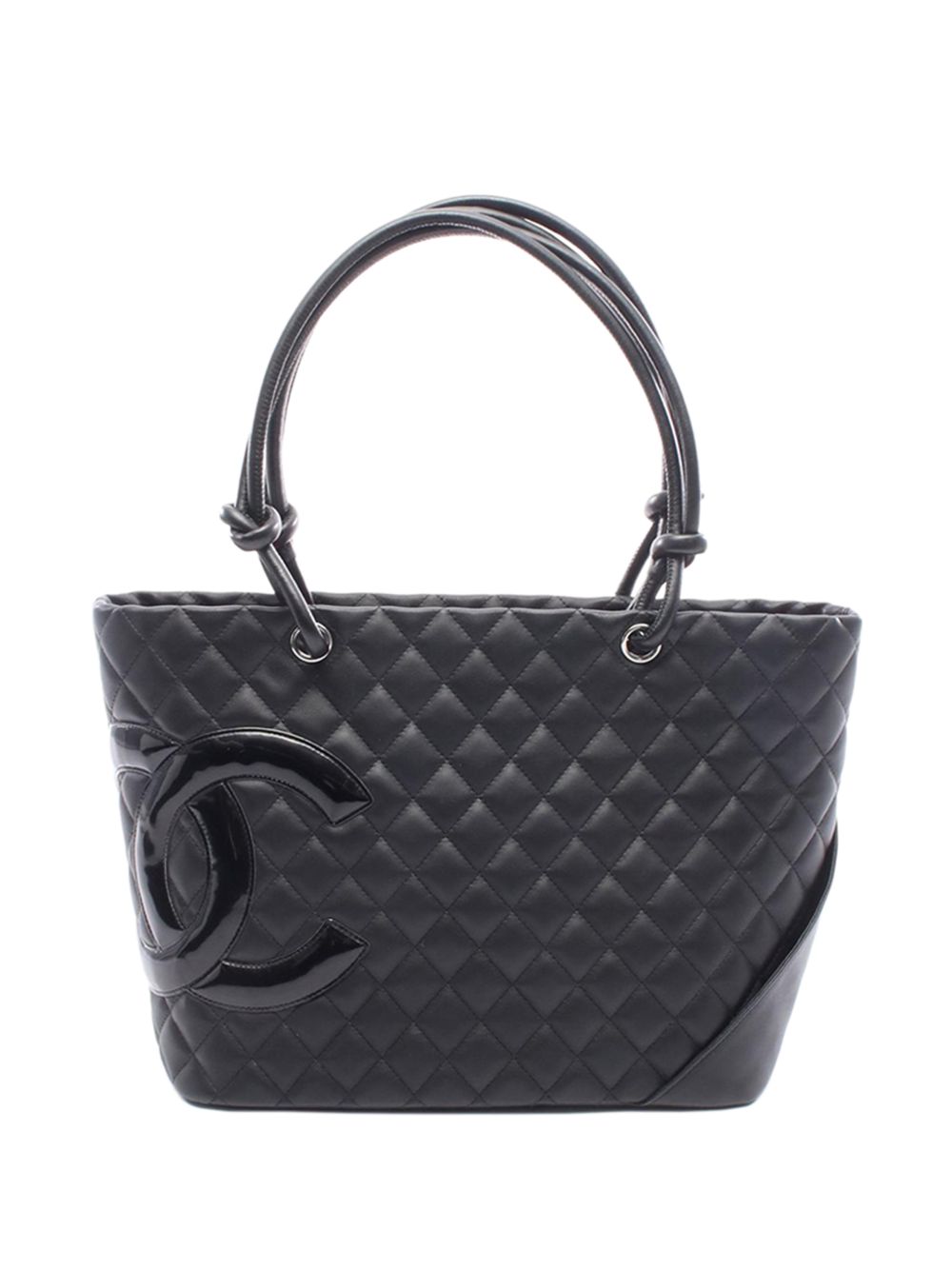 2011 Large Lambskin Cambon Ligne tote bag