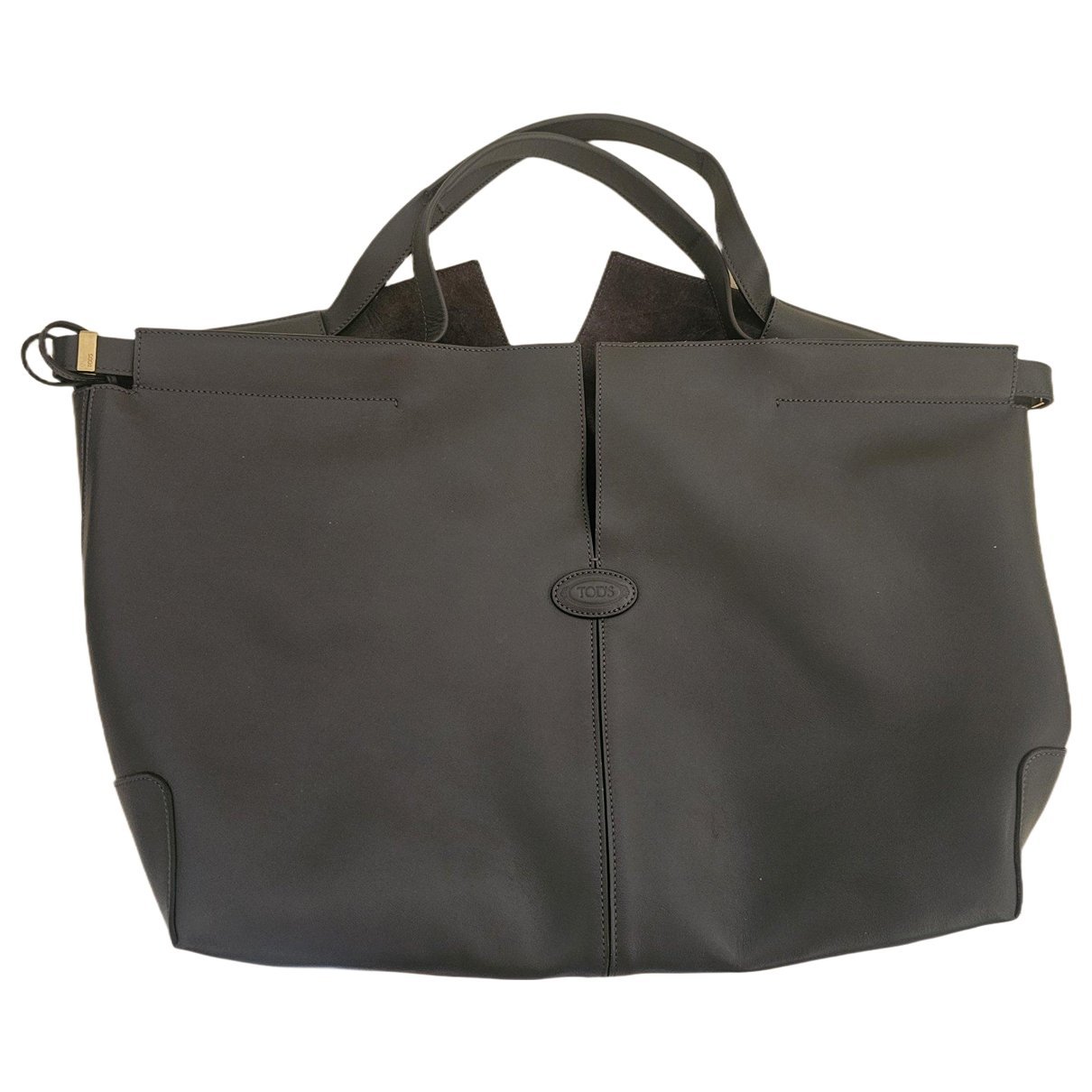 Leather tote