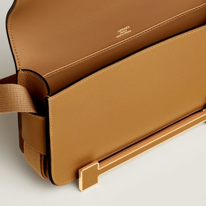 Caramel Hermès Geta Slim Bag