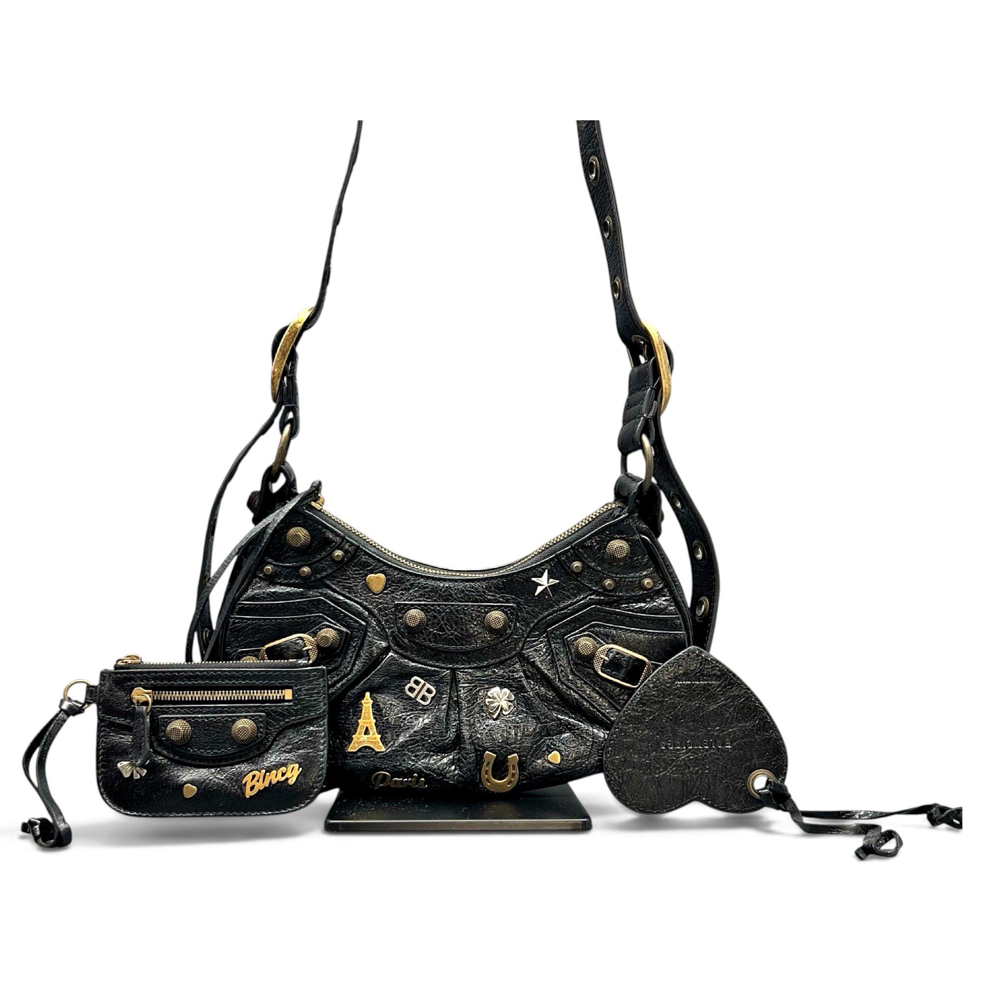 Le Cagole leather handbag