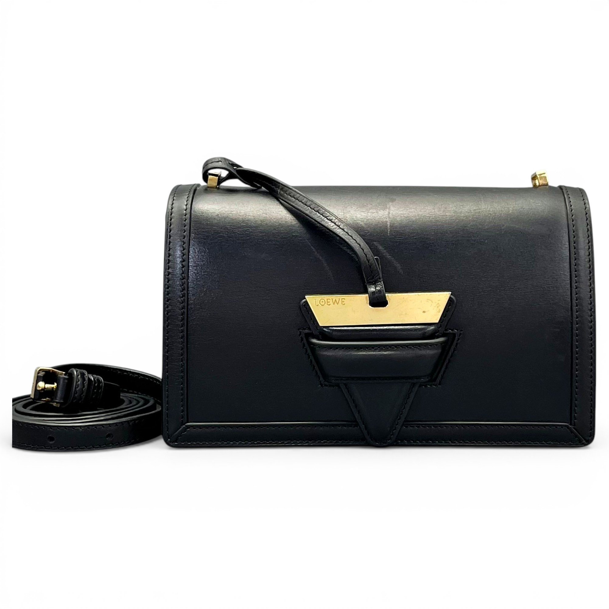 Barcelona leather handbag