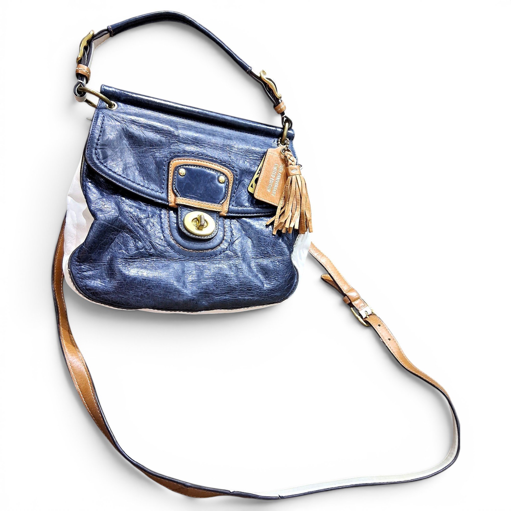 Leather crossbody bag