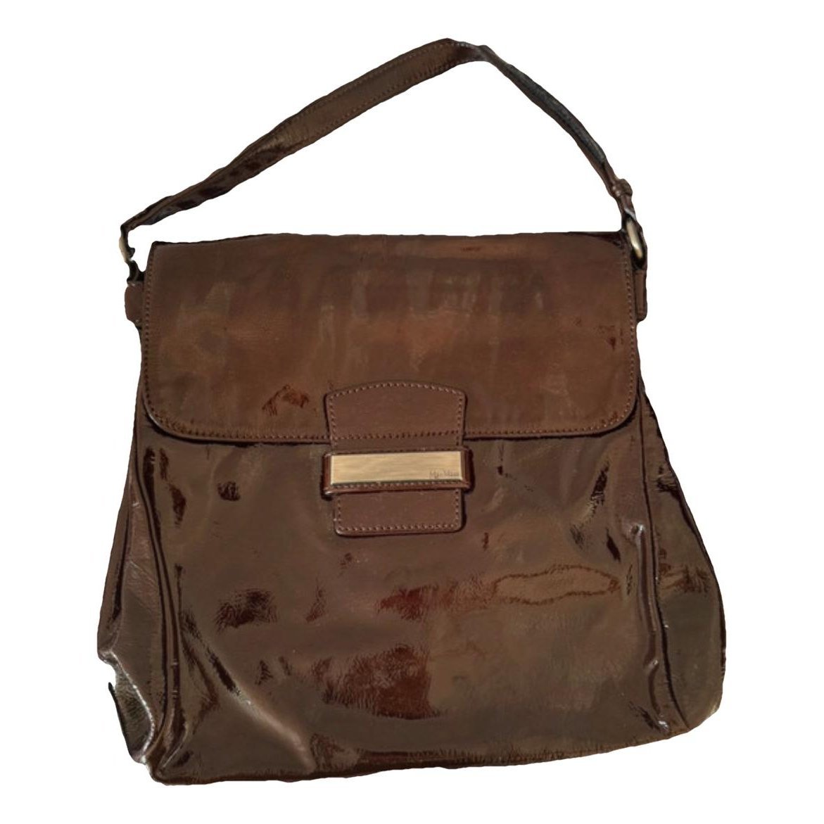 Max Mara Patent leather tote