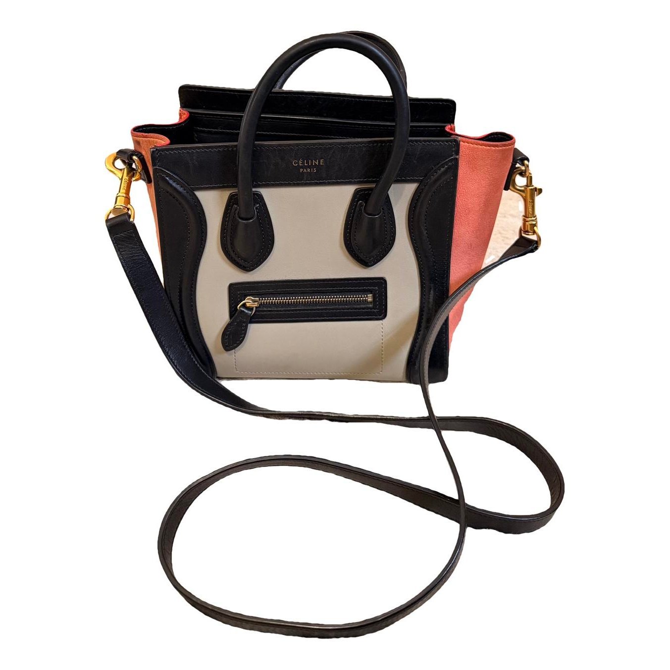 Nano Luggage leather handbag