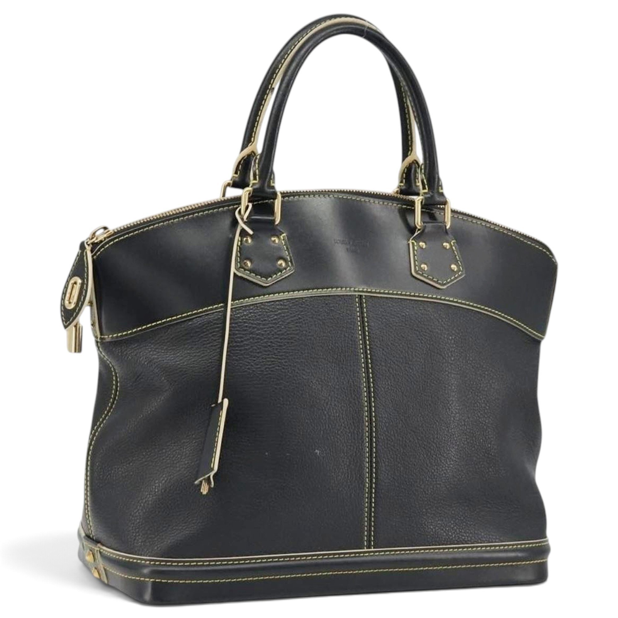 Lockit leather handbag
