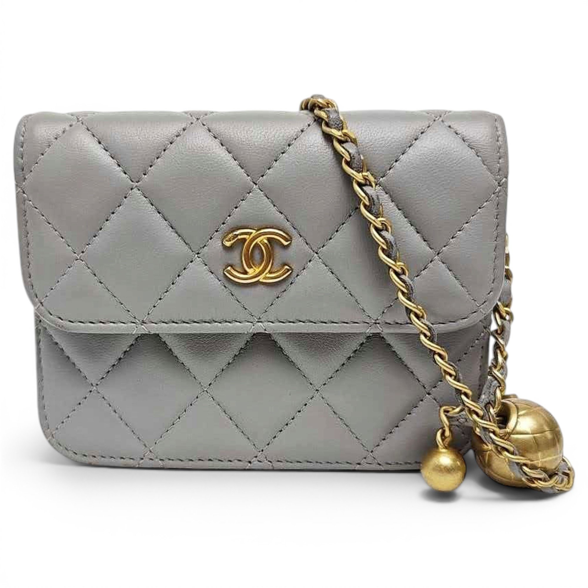 Wallet On Chain Timeless/Classique leather crossbody bag