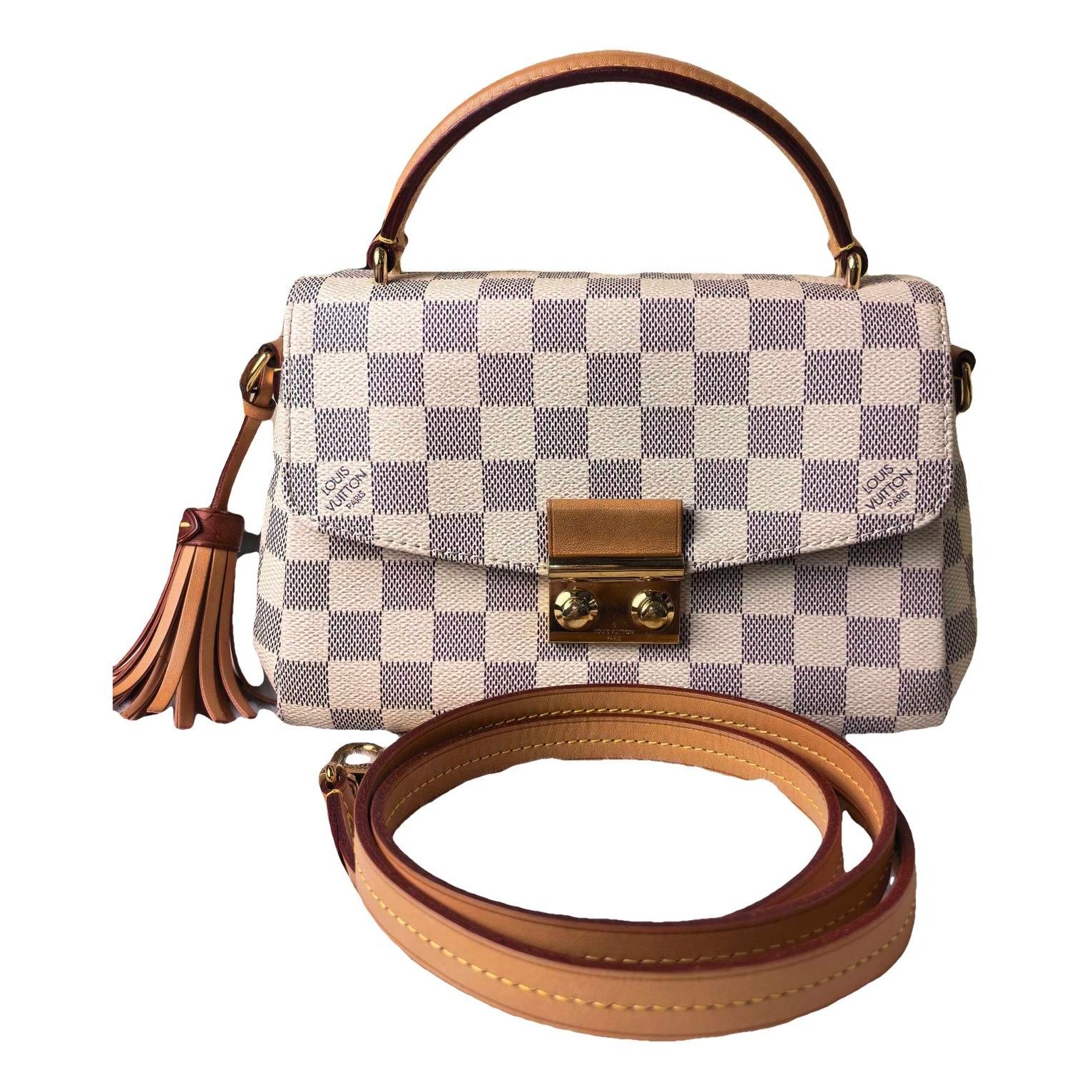 Croisette leather handbag