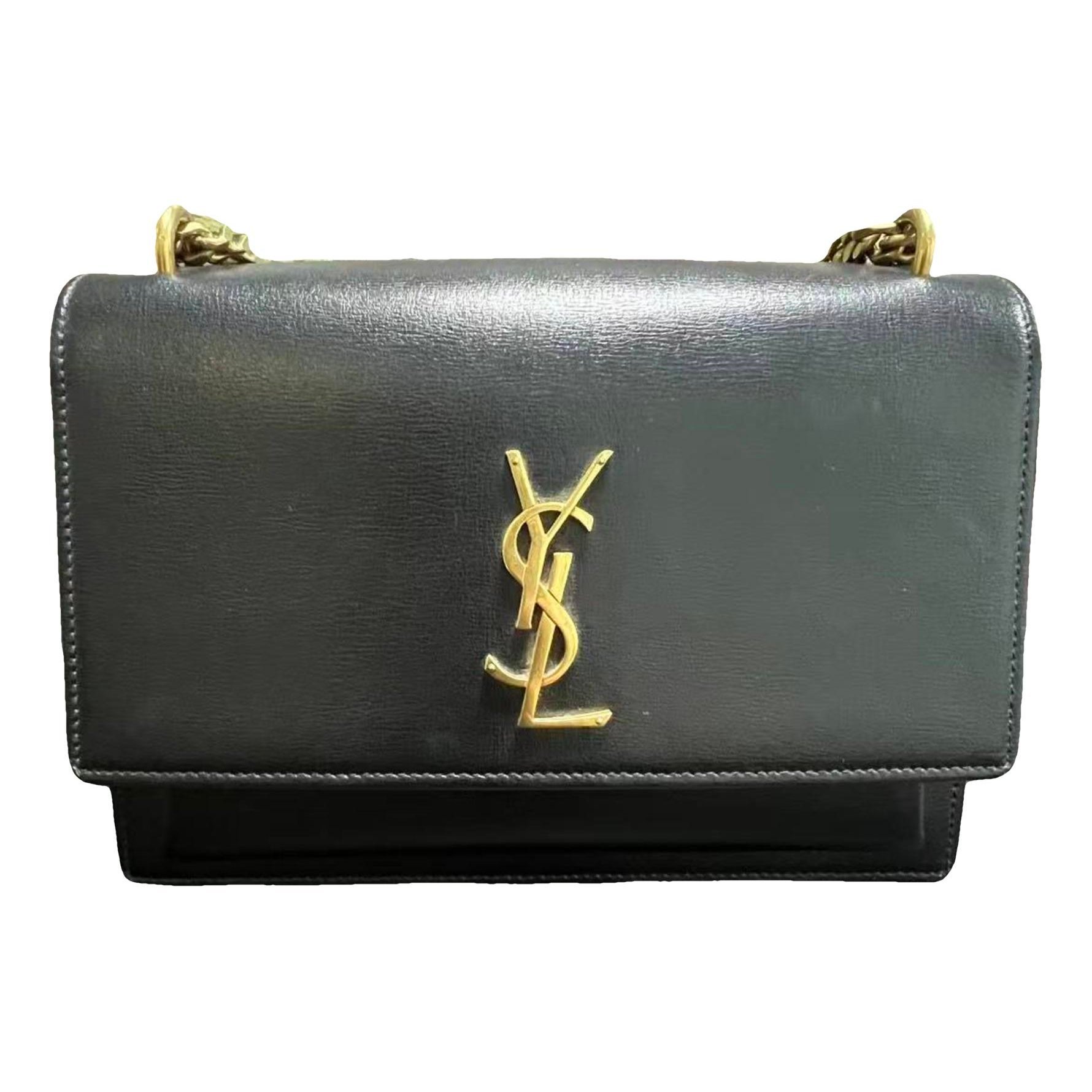 Sunset leather crossbody bag