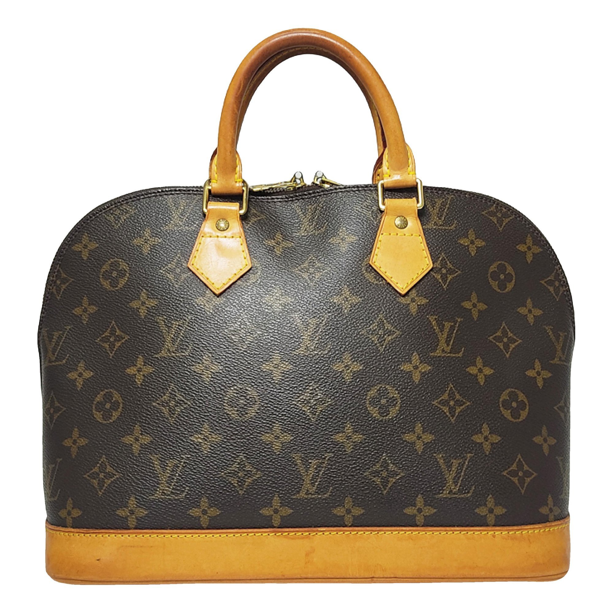 Alma leather handbag