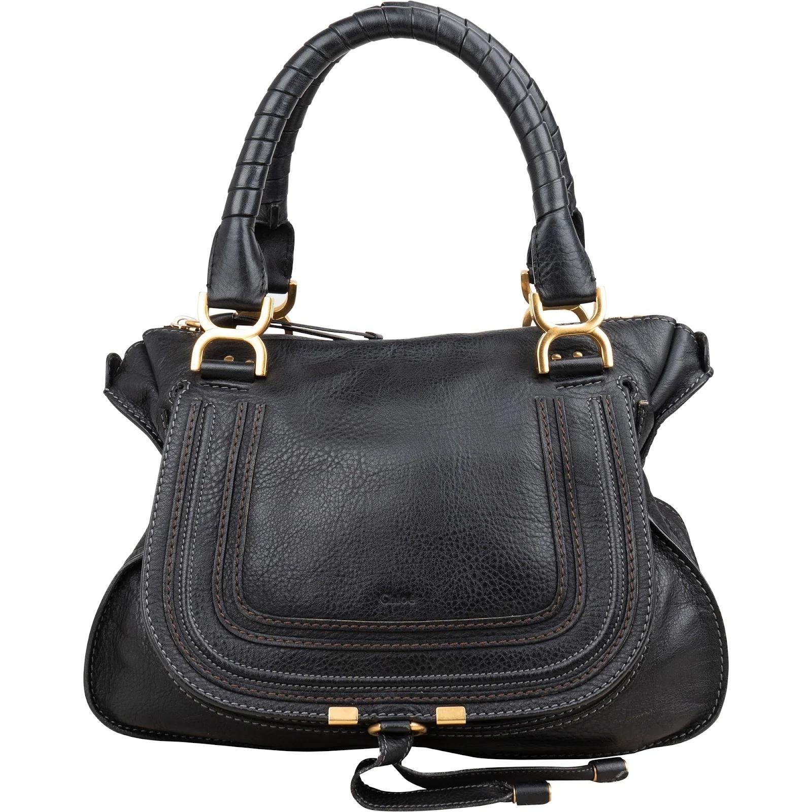 Marcie leather handbag