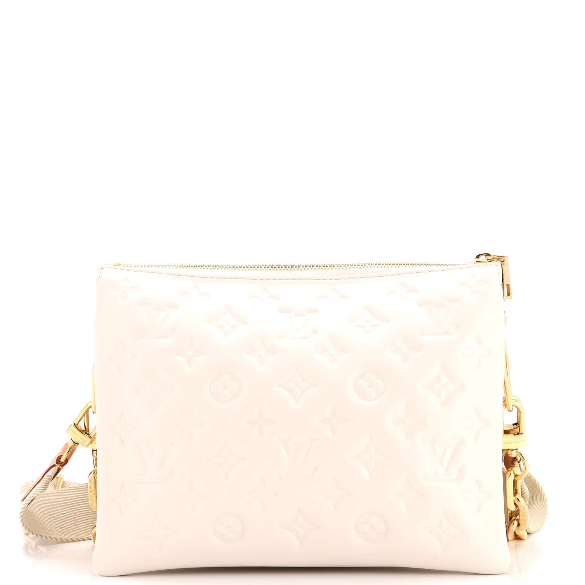 Coussin Bag Monogram Embossed Lambskin PM