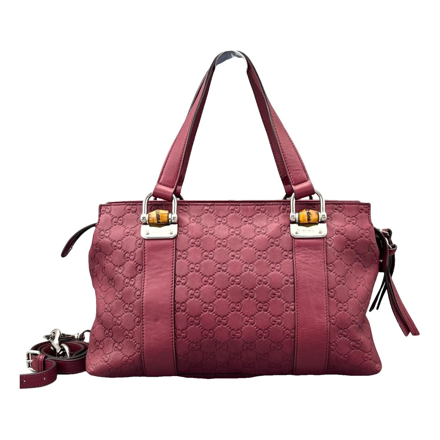 Leather handbag