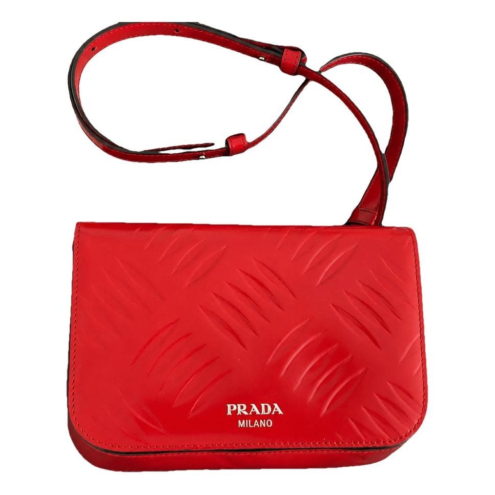 Leather crossbody bag