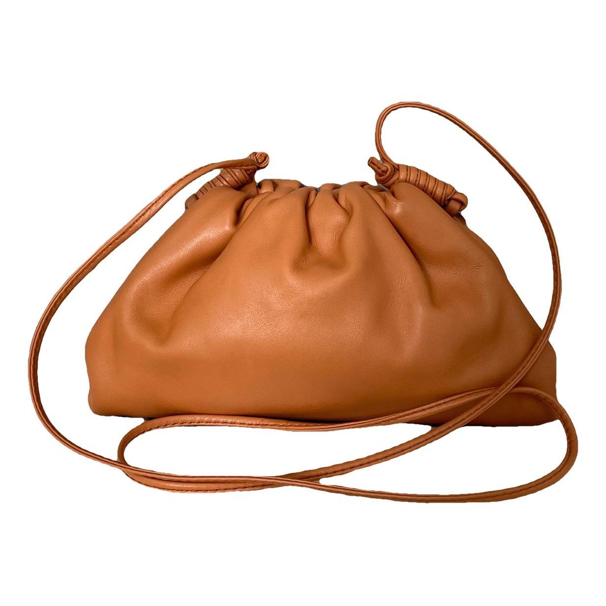 Pouch leather handbag
