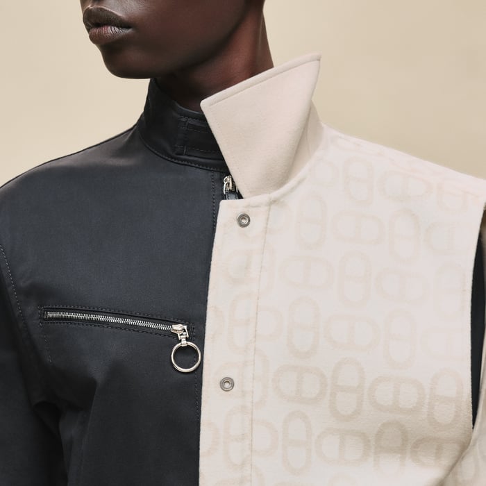Blanc Sable "Chaine d'Ancre" Short Vest