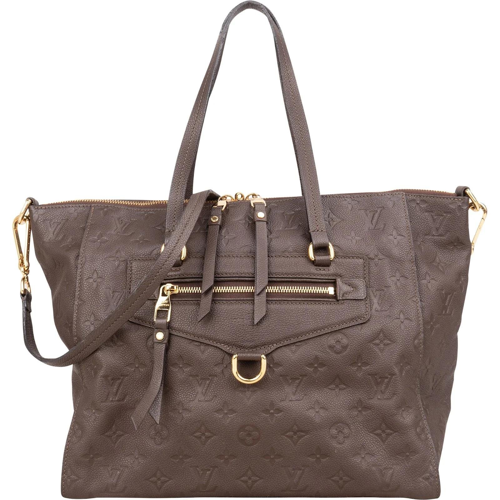 Lumineuse leather handbag