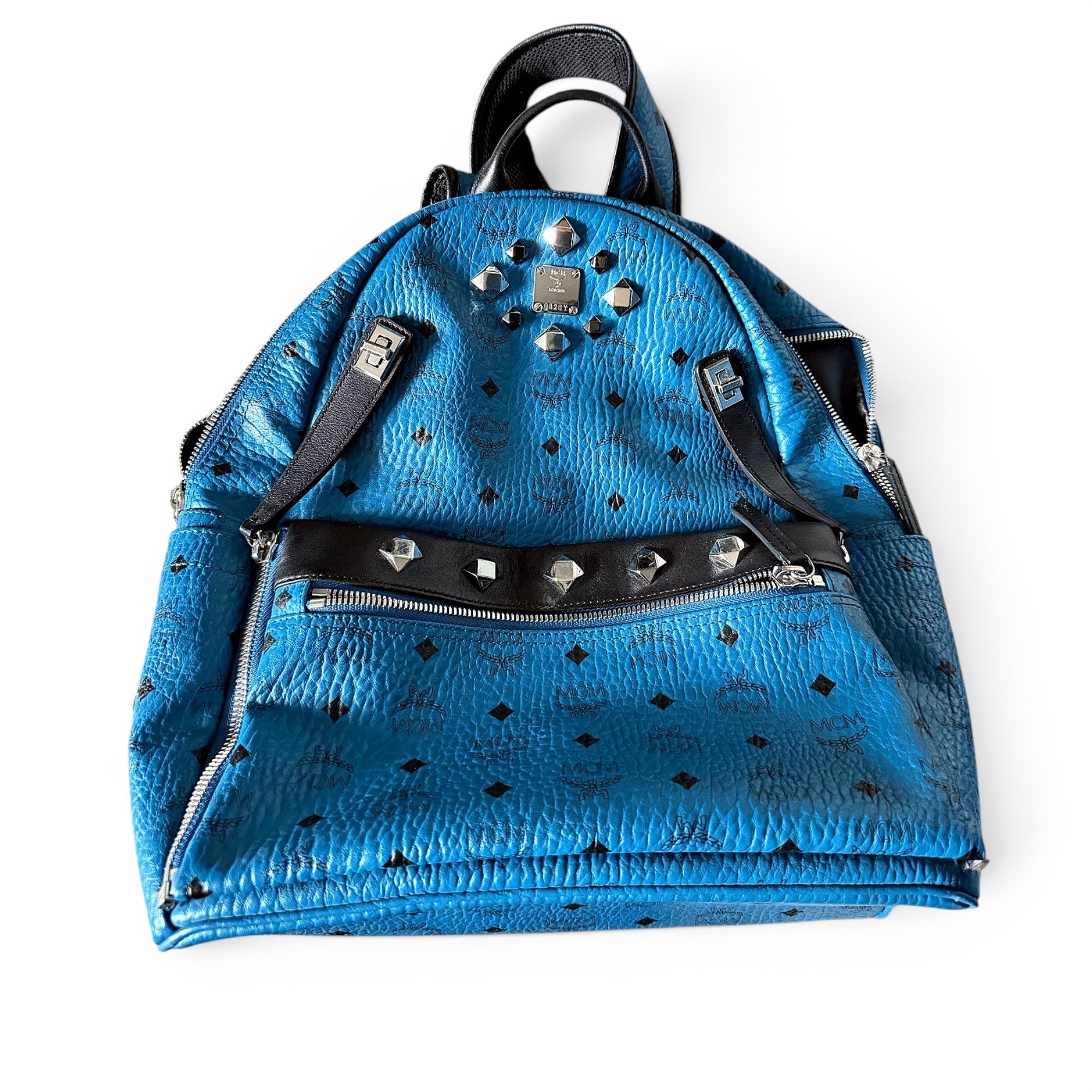 Stark leather backpack