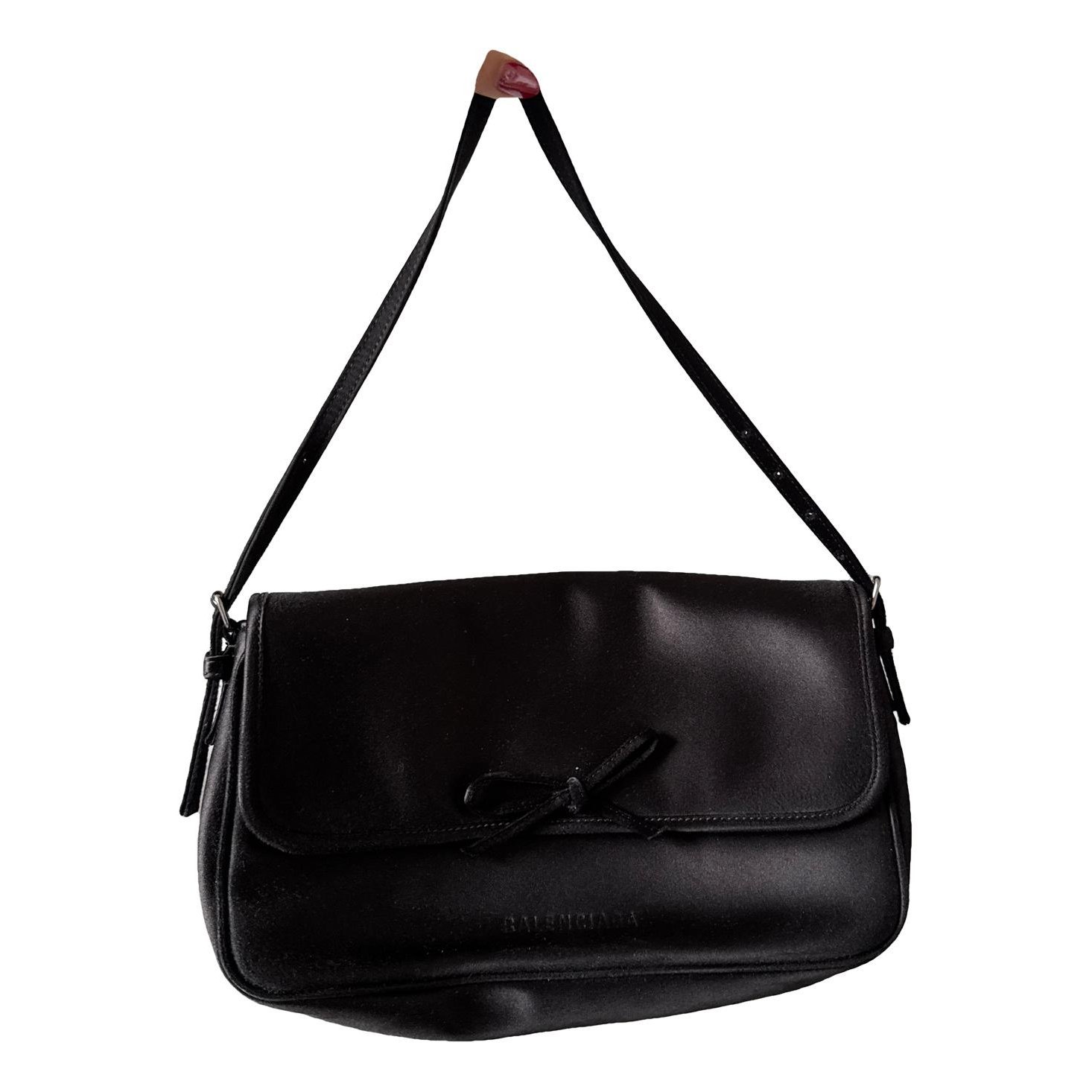 Velvet handbag