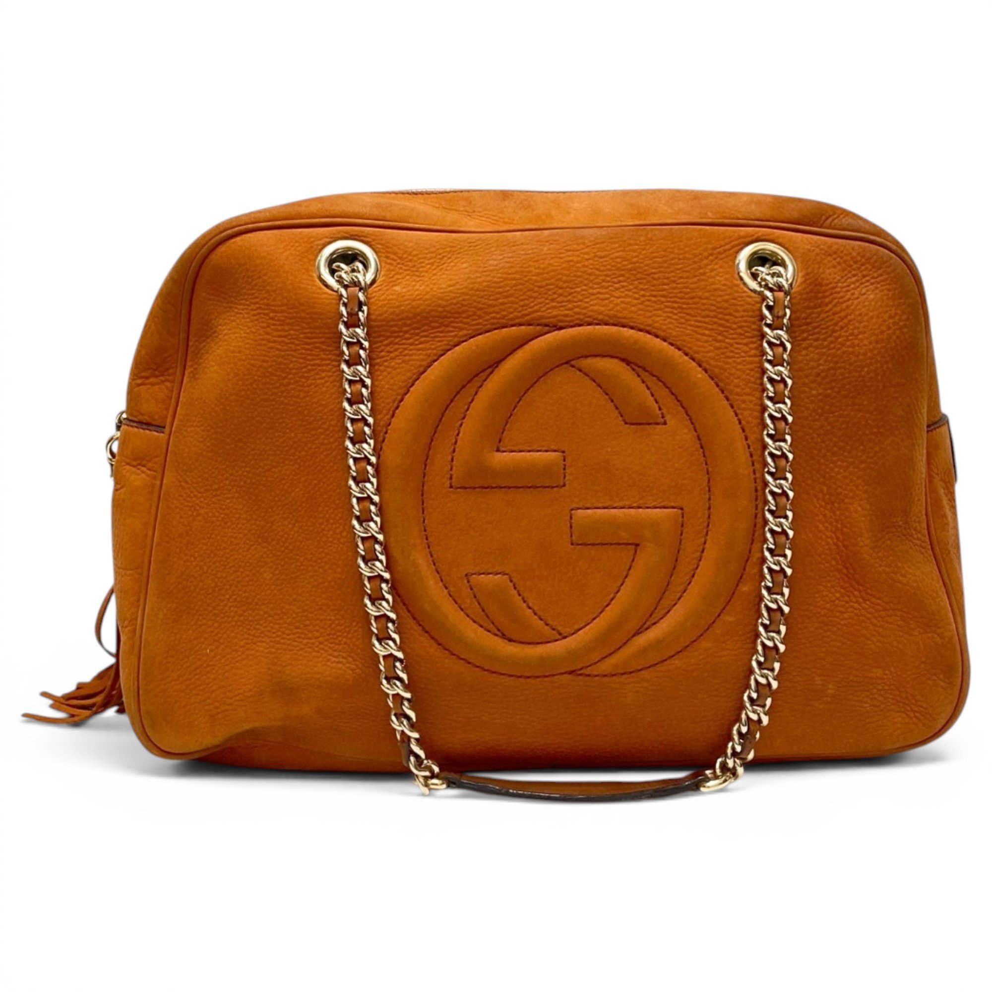 Soho Double Chain leather handbag
