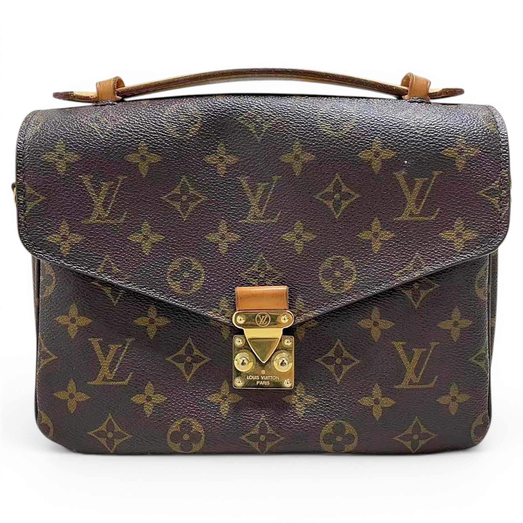 Metis leather handbag