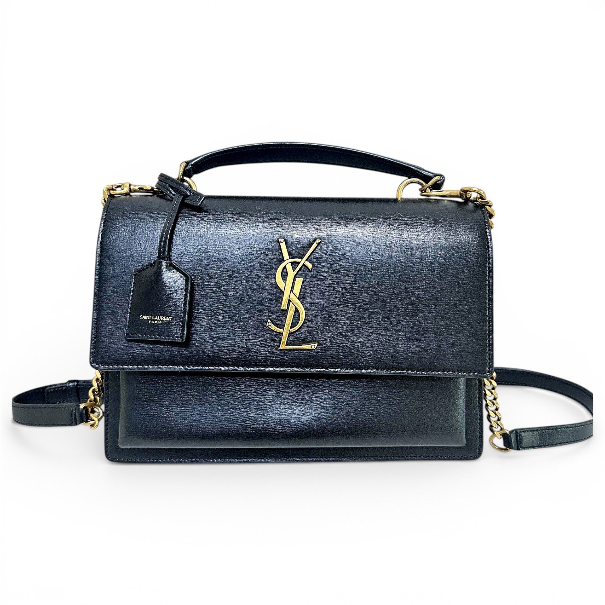 Sunset leather handbag