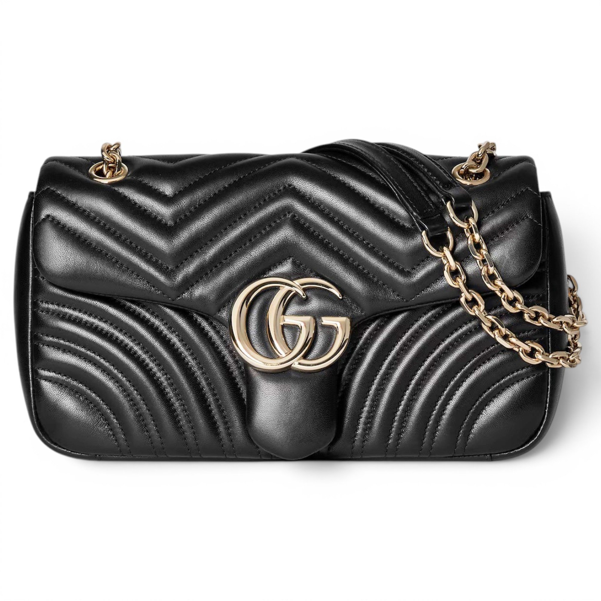 Marmont leather clutch bag