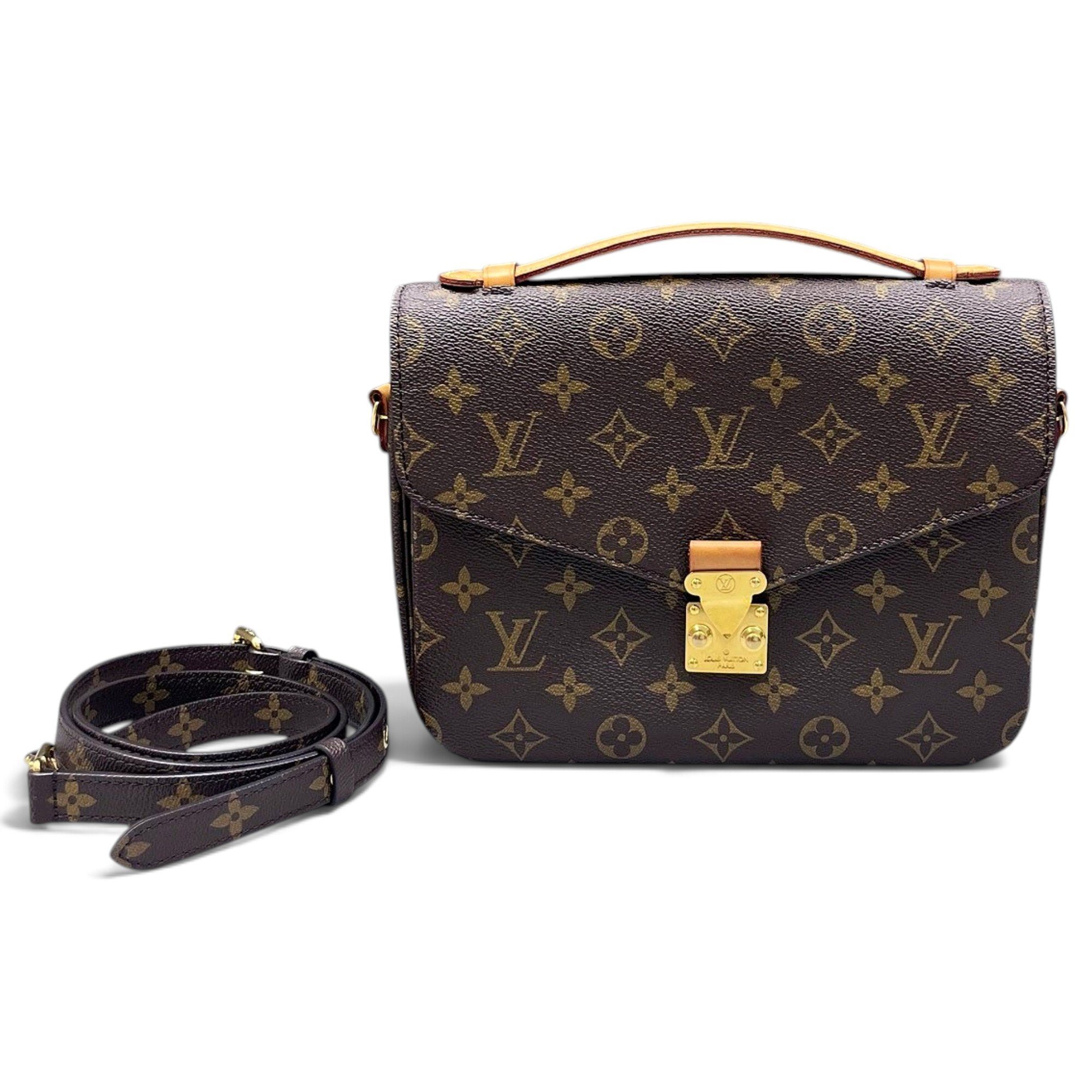 Metis leather handbag