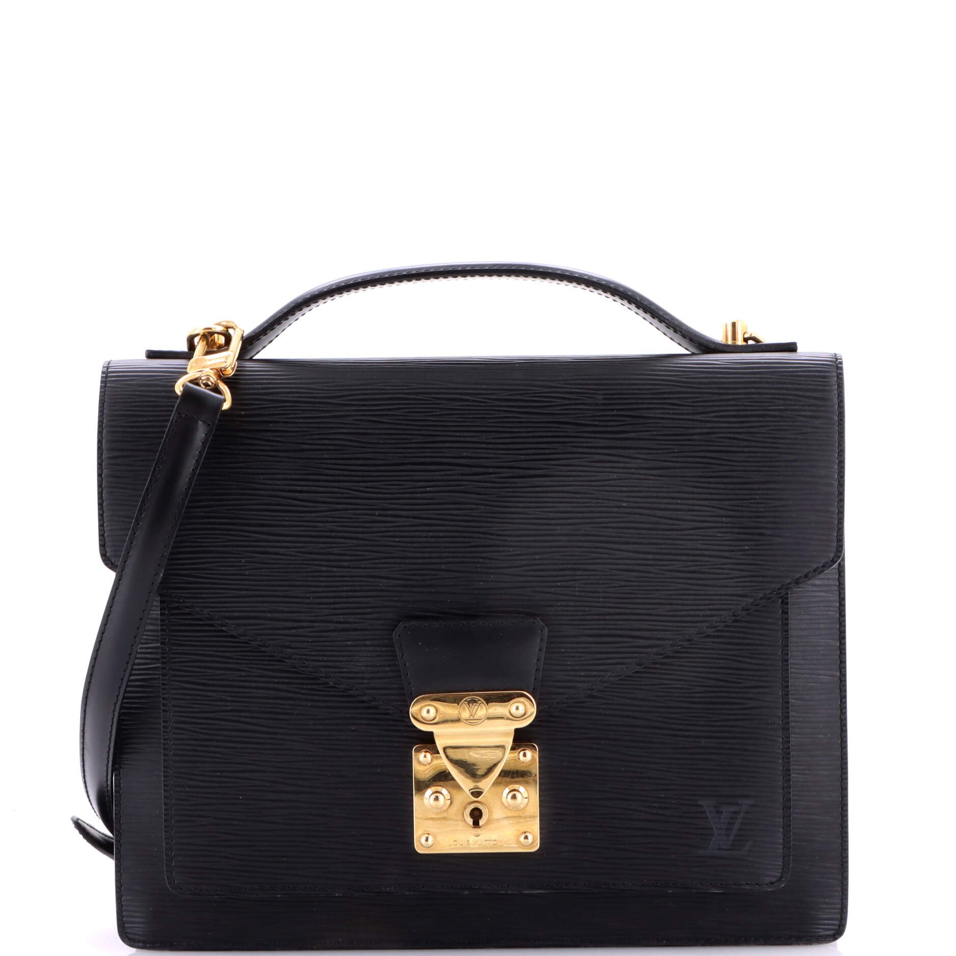 Monceau Handbag Epi Leather