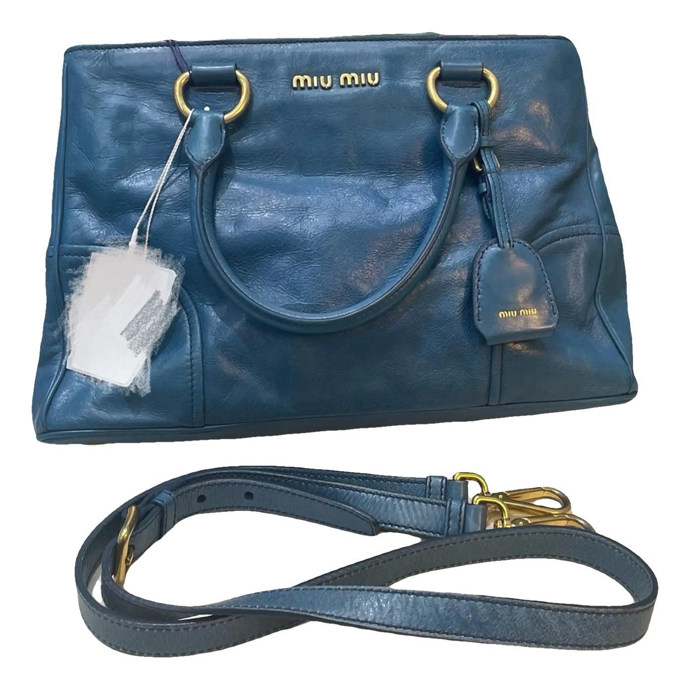 Miu Miu Vitello leather handbag
