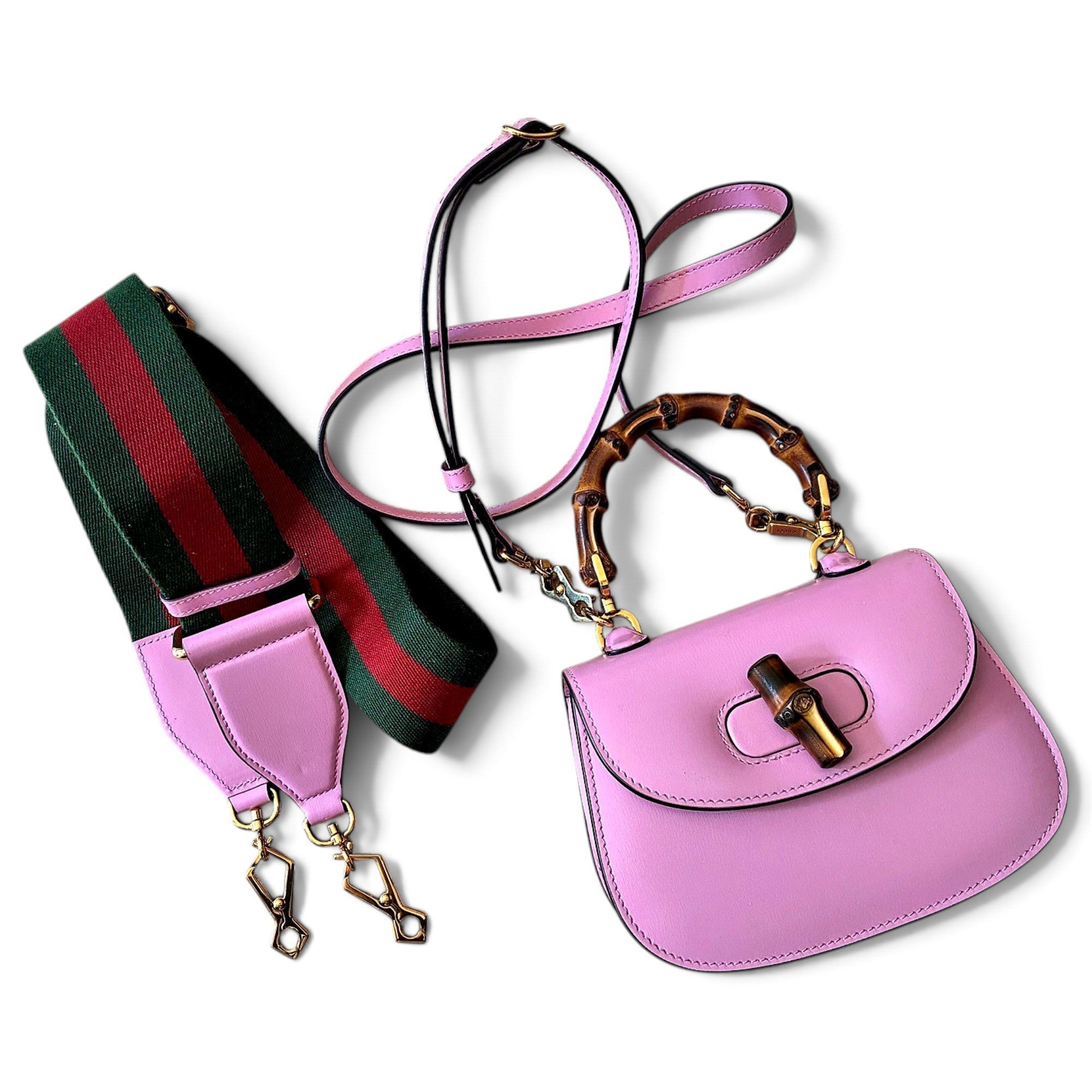 Leather mini bag